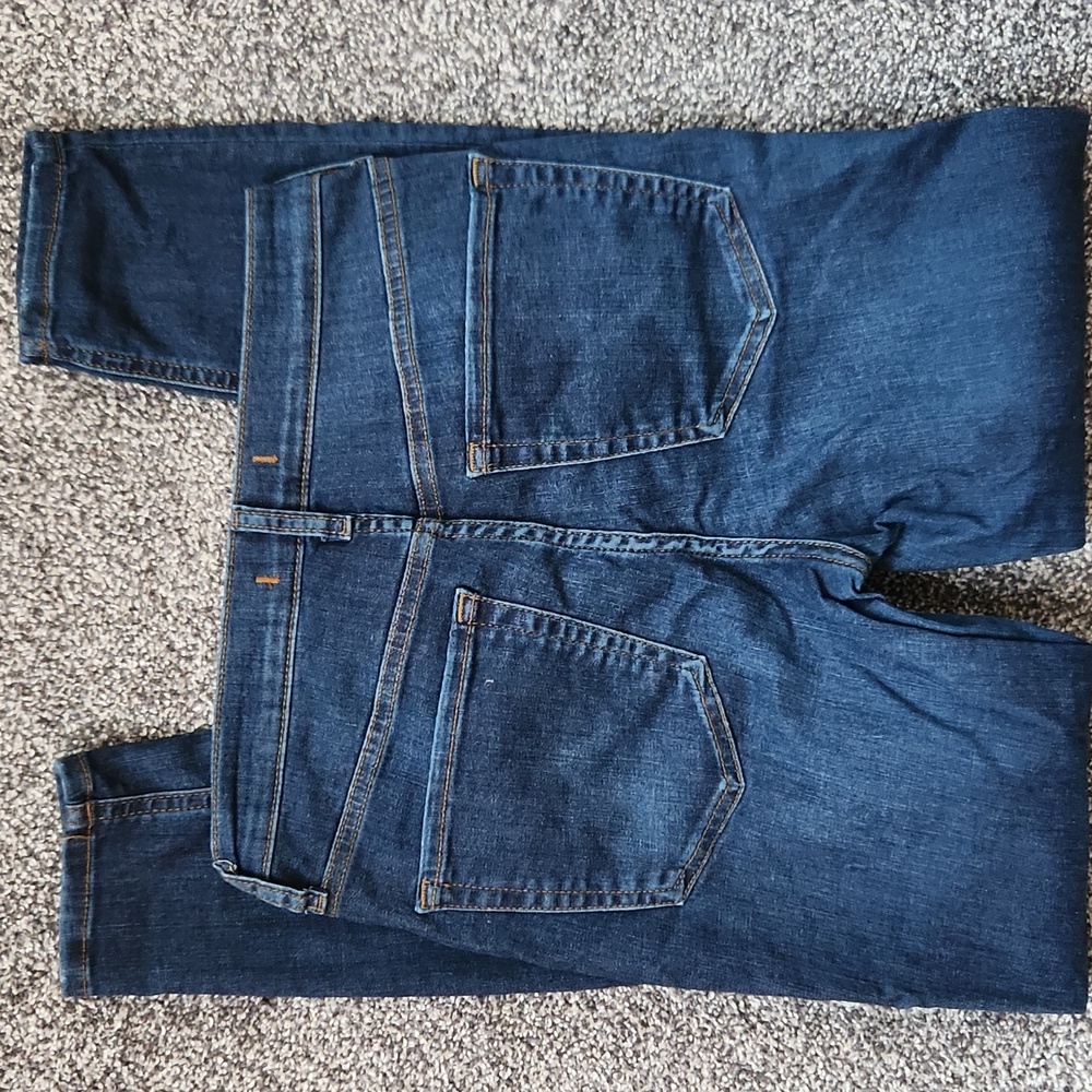 Free People Distressed Busted Knee Super Stretchy Skinny Jeans - Picture 5 of 6